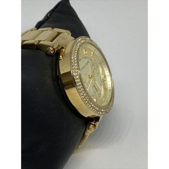 Michael Kors Parker MK5354 Womens Stainless Steel Analog Dial Quartz Watch UC811 - Picture 5 of 12